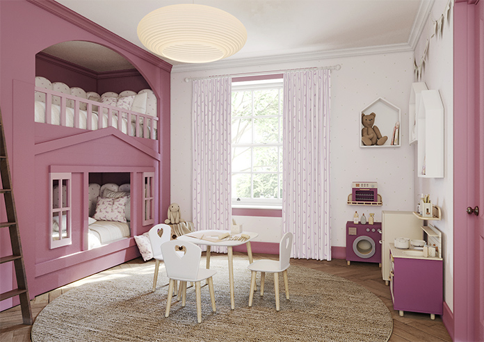 Dasching About, Sausage Stripe Princess - Made to Measure Curtains - Image 7